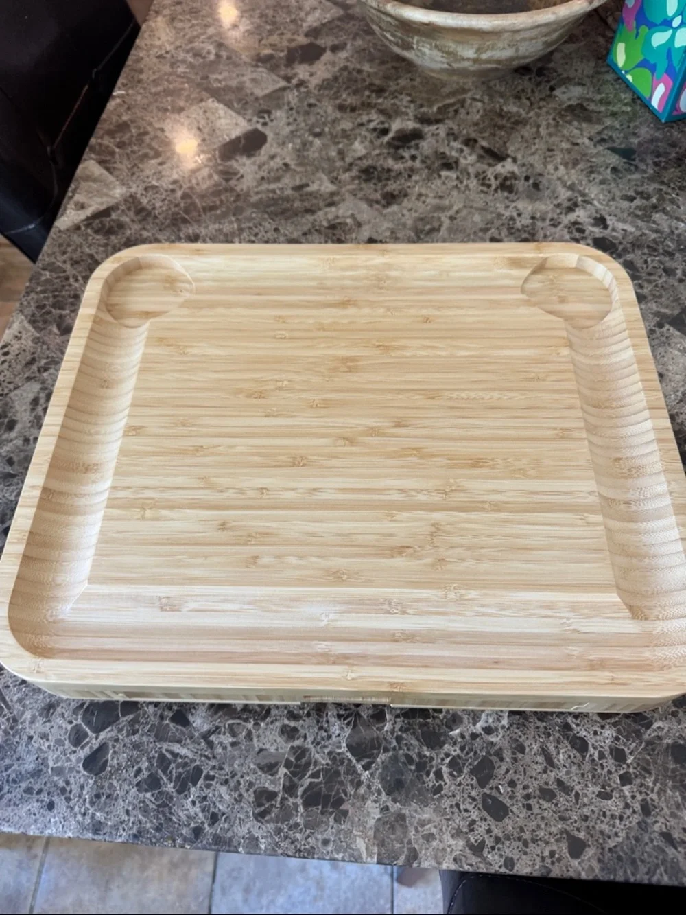 Bamboo Shower Tray - Natural Wood Bath Tray